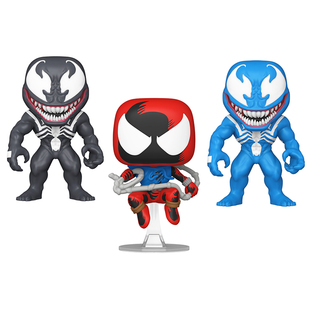 Funko POP漫威争锋毒液彼得 猩红蜘蛛侠周边手办潮玩摆件公仔礼物