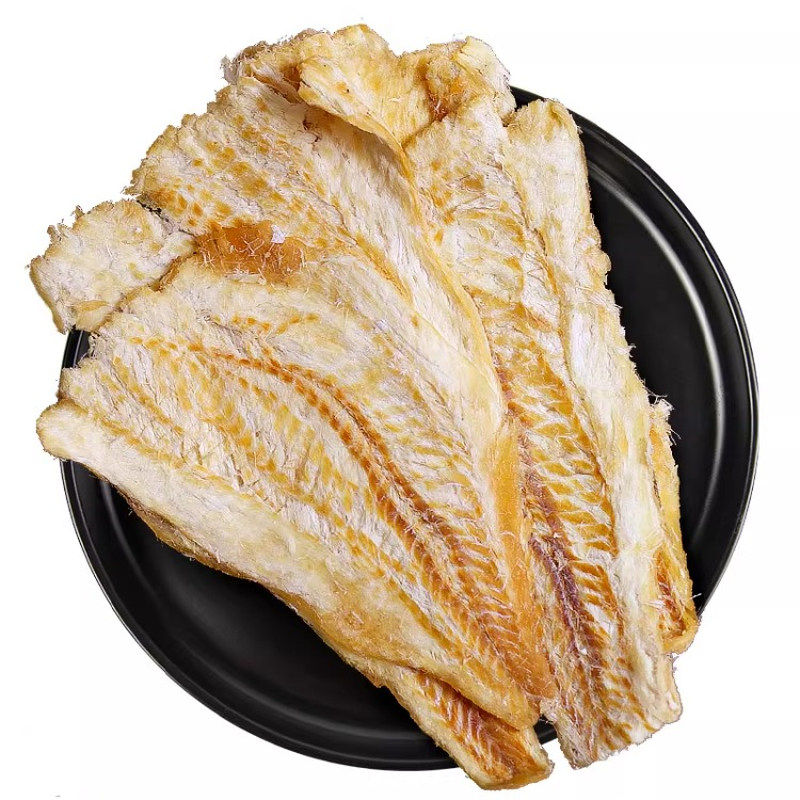 鳕鱼片鱼片小鱼干深海鱼仔鱼干海鲜海味零食孕妇儿童散装