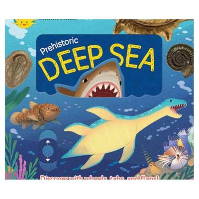 英文原版绘本纸板书 Prehistoric Deep Sea (Smithsonian Kids Deluxe Activity Book) 史前深海 海洋和海洋生物 儿童科普教育读物