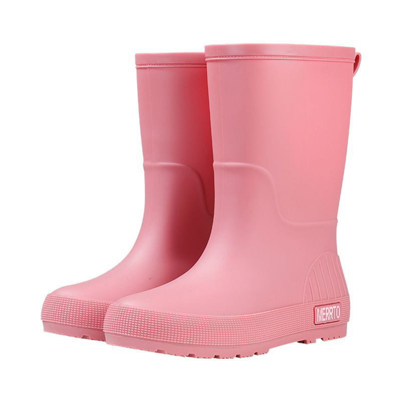 迈途女款中筒防滑防水雨靴