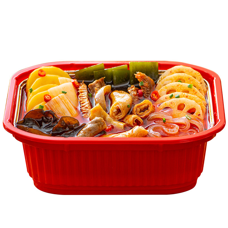 清真毛肚自热火锅速食麻辣牛肉小火锅回族即食不辣番茄自助嗨蔬菜