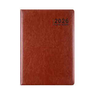 2026年日程本效率手册笔记本加厚商务学生日记日历本日计划时间管理本子B5手账本A5记事本定制logo礼品年历本