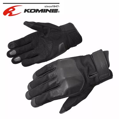 KOMINE夏季摩托车骑行手套