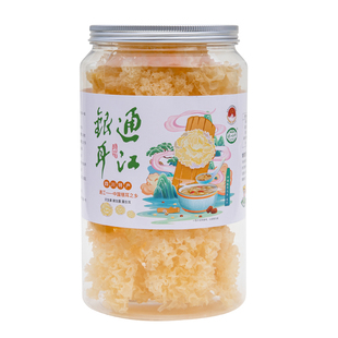 叁野农人通江段木银耳干货精选一级无硫熏白木耳雪耳中大朵软糯