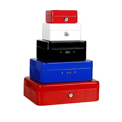 小盒子带锁铁盒密码密码箱杂物