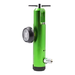 CGA870氧气瓶减压器医用家用便携压力表氧气吸入器流量调节阀