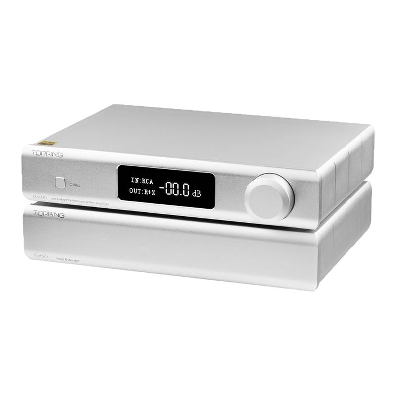 TOPPING拓品Pre90全平衡低噪声HIFI发烧前级放大器 专业 前置音频