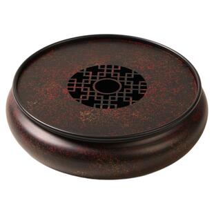 了堂斋老铁壶承功夫茶盘可蓄水干泡台茶盘茶壶垫储水壶承养壶垫