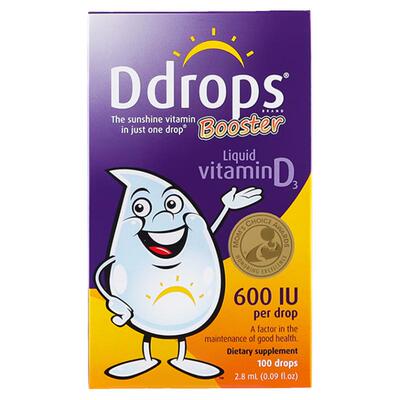 ddrops维生素D3滴剂帮助钙吸收