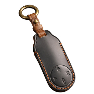 问界M9钥匙套24款AITO华为M9增程UItra问界M5/M7真皮高档包扣壳男