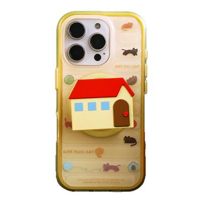 dokdatdap房子原创iPhone17pro手机壳磁吸二合一个性趣味适用苹果16pro磁吸壳可爱卡通苹果15潮小众款情侣14