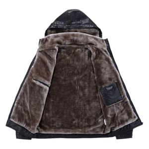 骑行机车服摩托车皮夹克男士皮衣皮裤套装男工作加绒加厚一套冬季