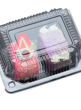 透明塑料一次性西点蛋糕包装盒