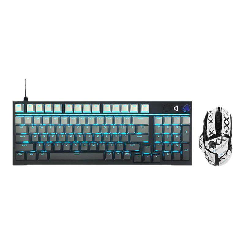 罗技G316电竞版热插拔机械键盘+G502HERO有线键鼠套装打瓦游戏FPS