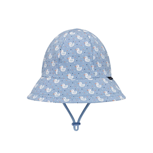 【自营】澳洲Bedhead小鸭子宝宝弹力防晒帽UPF50+纯棉男女童遮阳