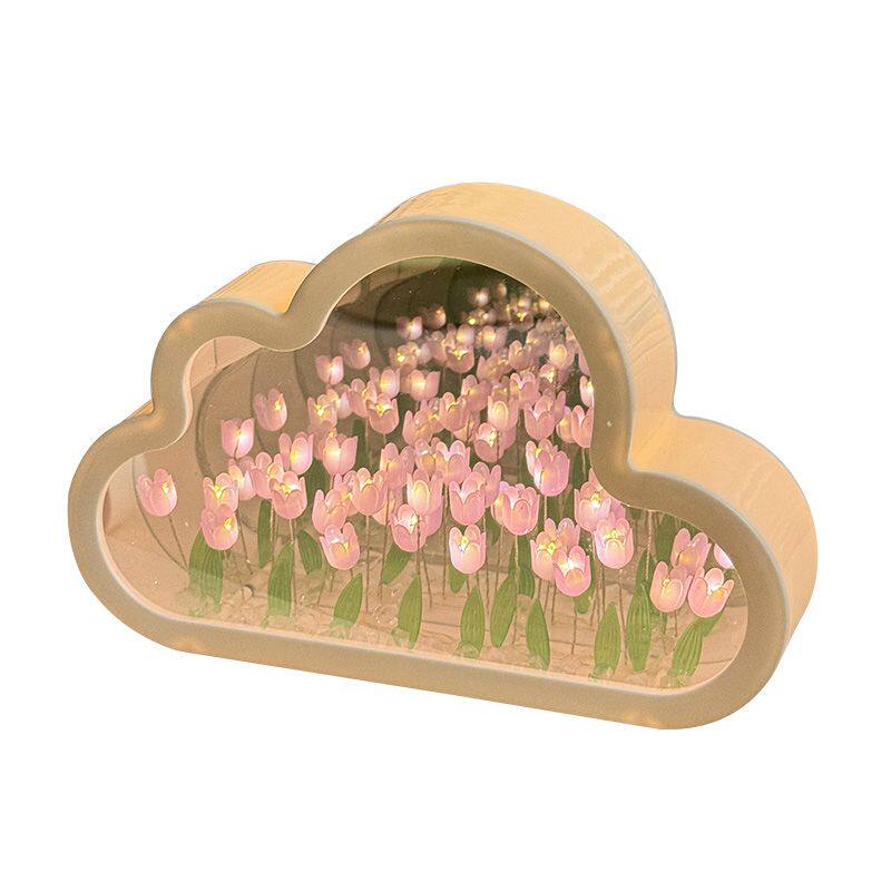 云朵郁金香花海小夜灯