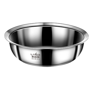 316L不锈钢盆家用加深加厚防溢汤盆厨房和面盆揉面盆洗菜料理大盆