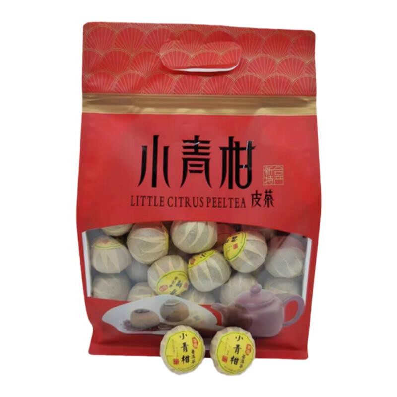 自然生晒小青柑普洱茶浓香甜滑陈