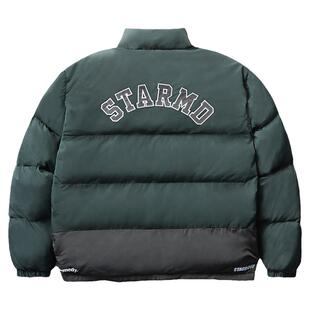 STA X RMD SR秋冬简约拼接棉袄情侣面包服oversize棉服潮牌棉衣男