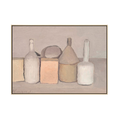 莫兰迪静物油画艺术画北欧装饰画
