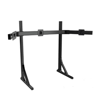 五分科技三屏显示器支架4080铝型材赛车模拟器落地三联屏单屏挂架