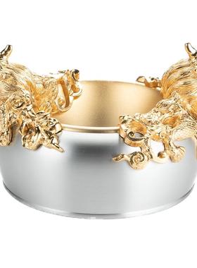 皇家雪兰莪selangor镀金锡器摆件