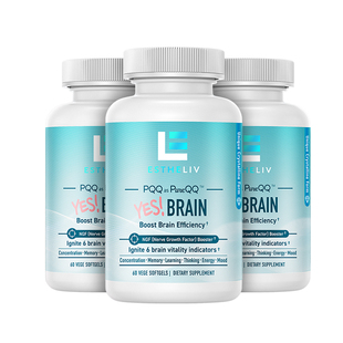 【自营】3瓶装ESTHELIV研生之力YES脑动力考试PQQ记忆力DHA补脑素