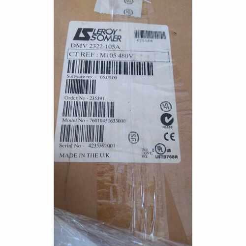 议价LEROY SOMER直流控制器DMV2322-105A全新原包装现货M105-480V