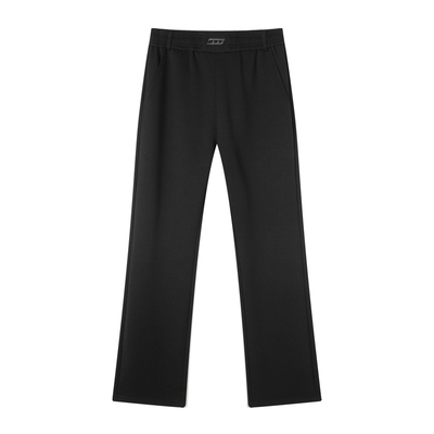 高街设计感撞色直筒休闲裤