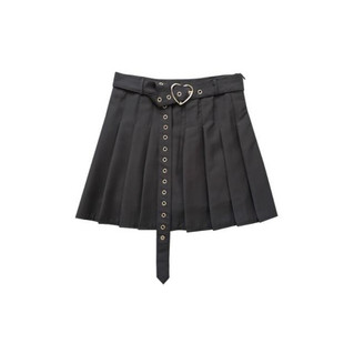 半身裙中长款女高腰格子百褶裙夏秋胖mm大码显瘦a字裙包臀裙bm风