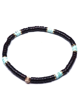 pohier宝喜儿天然原矿椰壳手链