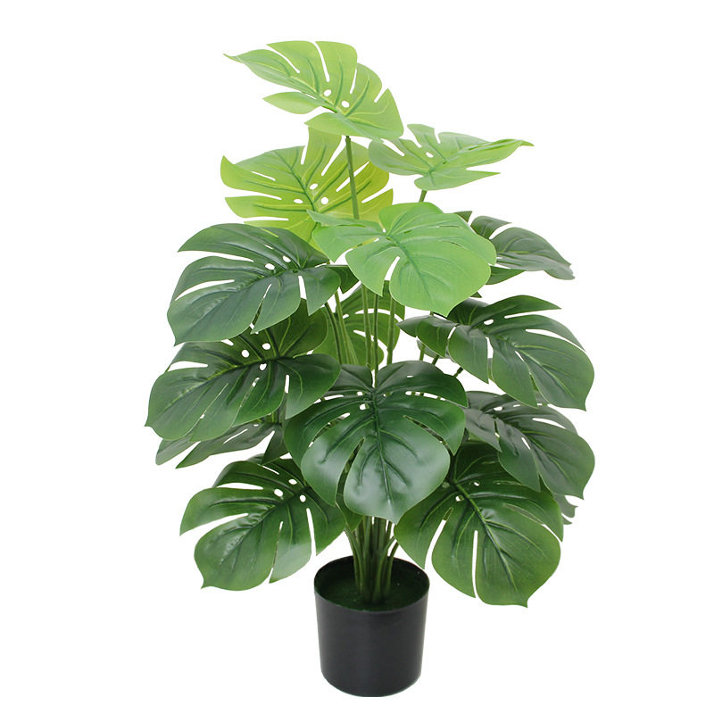 北欧仿真植物旅人大型龟背竹