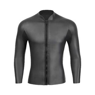 潜水服3MM光皮胶衣铁人三项保暖防寒男皮套游泳冲浪快艇速干分体