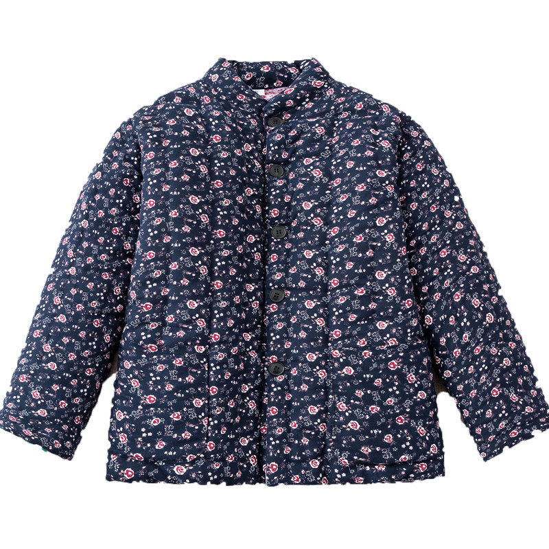 纯棉花手工棉衣女妈妈装冬季加厚保暖棉袄奶奶装外穿棉服老人外套