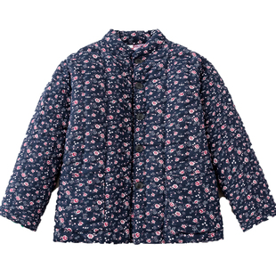 纯棉花手工棉衣女妈妈装冬季加厚保暖棉袄奶奶装外穿棉服老人外套