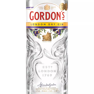 哥顿金酒 GORDON'S哥顿毡酒 伦敦干金酒700ml 歌顿金基酒洋酒