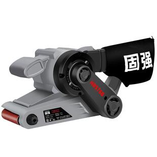 固强砂带机砂带打磨机手提式砂带机小型台式木工磨光机平面砂光机