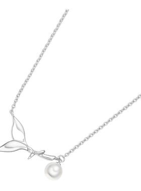 真我不凡S925纯银鲸鱼尾巴