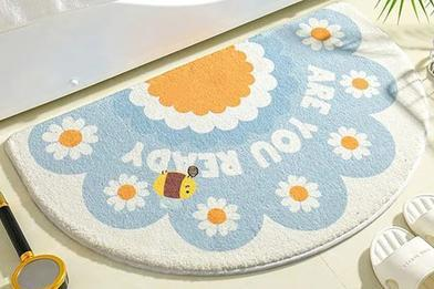 手工diy戳戳绣戳布搓搓绣毛线地毯材料包自制戳戳乐锁边绣布木框