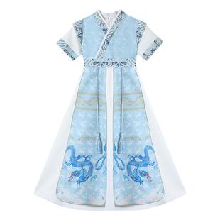 男童国风汉服2026新款夏季儿童新中式唐装小男孩古风帅气古装薄款