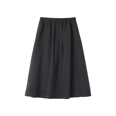 安妮森林优雅肌理感厚厚半身裙