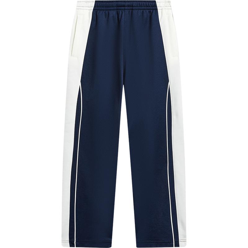 李宁童宽松男女同款休闲卫裤童装