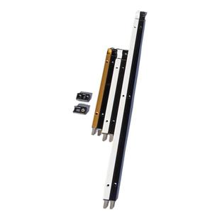 铝合金平开门插销老式断桥铝双开门天地锁塑钢户窗不锈钢上下插销