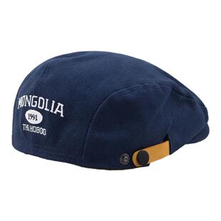 反戴贝雷帽男生秋冬季大头围灯芯绒前进帽女日系复古画家报童帽子