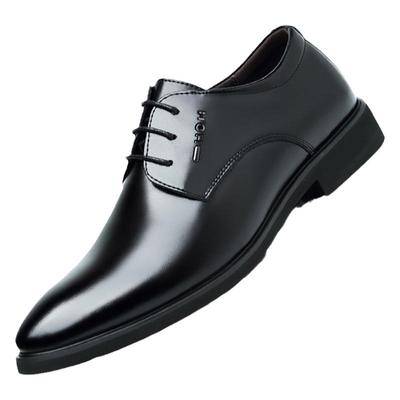 【真牛皮】软皮皮鞋透气商务正装