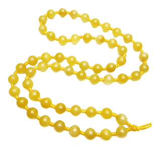 天然黄龙玉挂绳吊坠绳玉项链手工珠链项链绳子a货挂绳玉坠链子