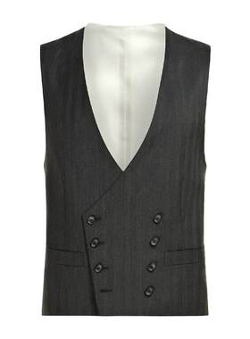Suitsupply深绿色西装马甲