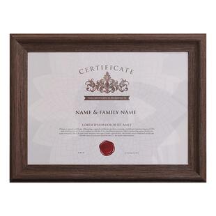 实木证书框营业执照相框a3a4奖状框荣誉挂墙画框摆台毕业证书裱框