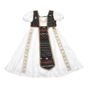 儿童异域风情演出服2025夏装新款男女童中国风超仙汉服民族风服装