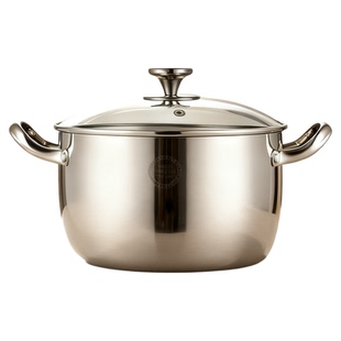 食品级316不锈钢汤锅家用电磁炉专用燃气蒸锅煮粥锅炖锅2025新款